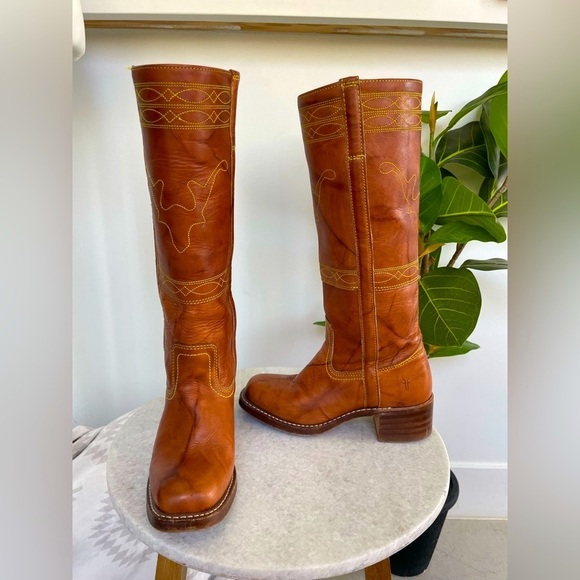 FRYE Campus Horse stitching Boots Size 9.5 Women’s - Picture 9 of 14